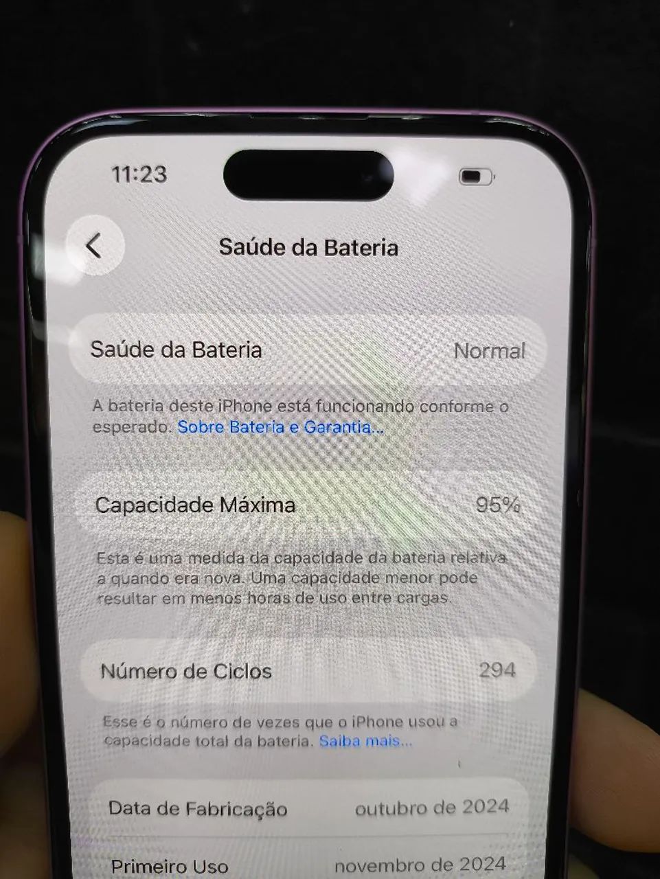iPhone 16 rosa semi novo - Foto 5