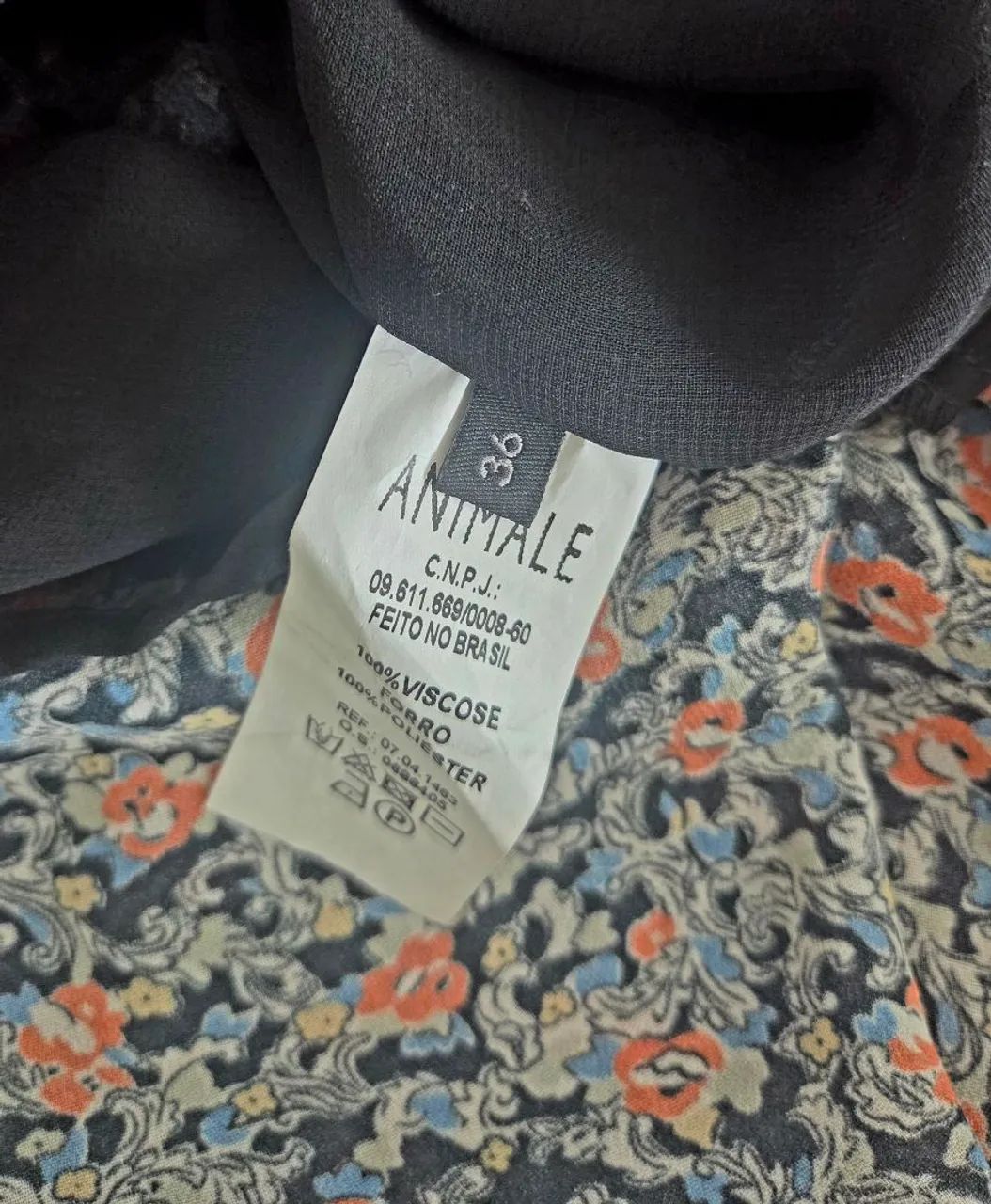 Vestido Animale tamanho 36 - Foto 3