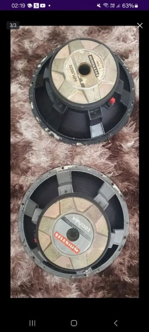 PAR DE WPU SELENIUM ANTIGO