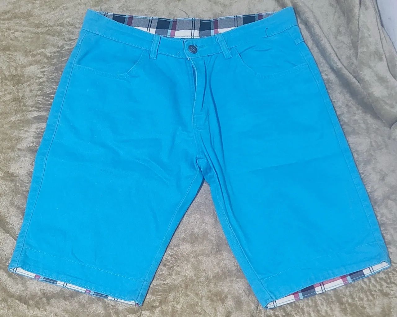 Bermuda jeans masculina