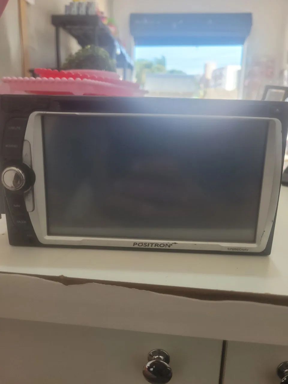 central multimídia automotiva 2 DIN marca Pósitron. - Foto 2