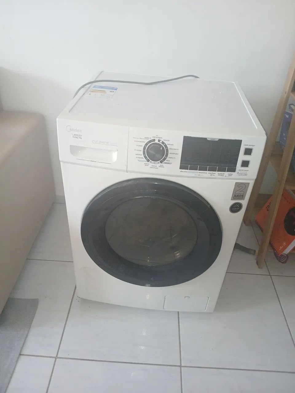 Lava e seca - com defeito  - Foto 2