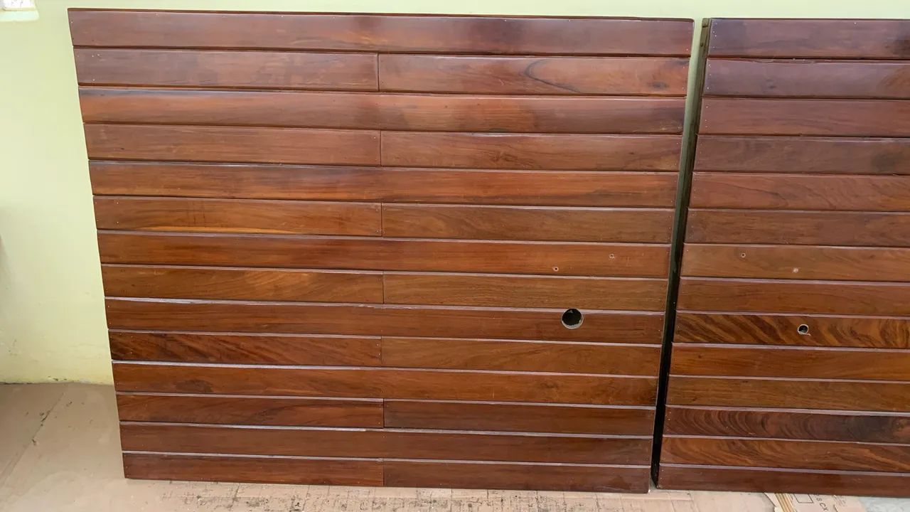 Conjunto de rack em madeira  - Foto 5