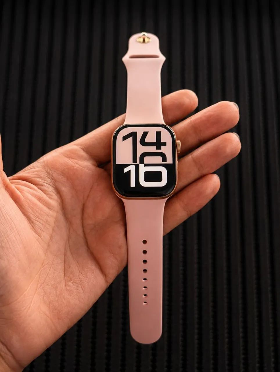 Smartwatch Mini Feminino Rosé Gold - Foto 2