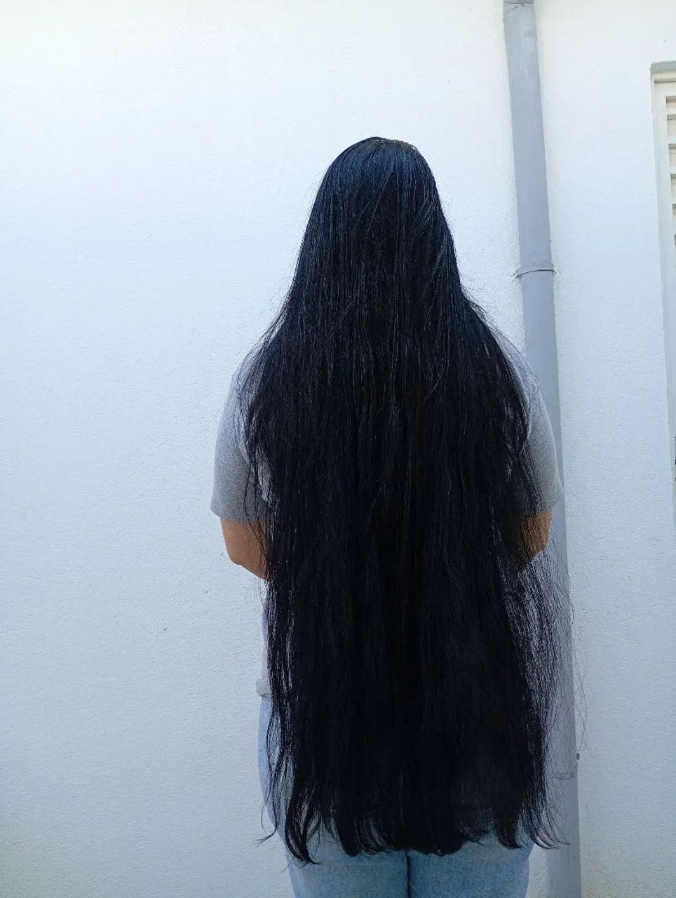 Cabelo humano brasileiro liso