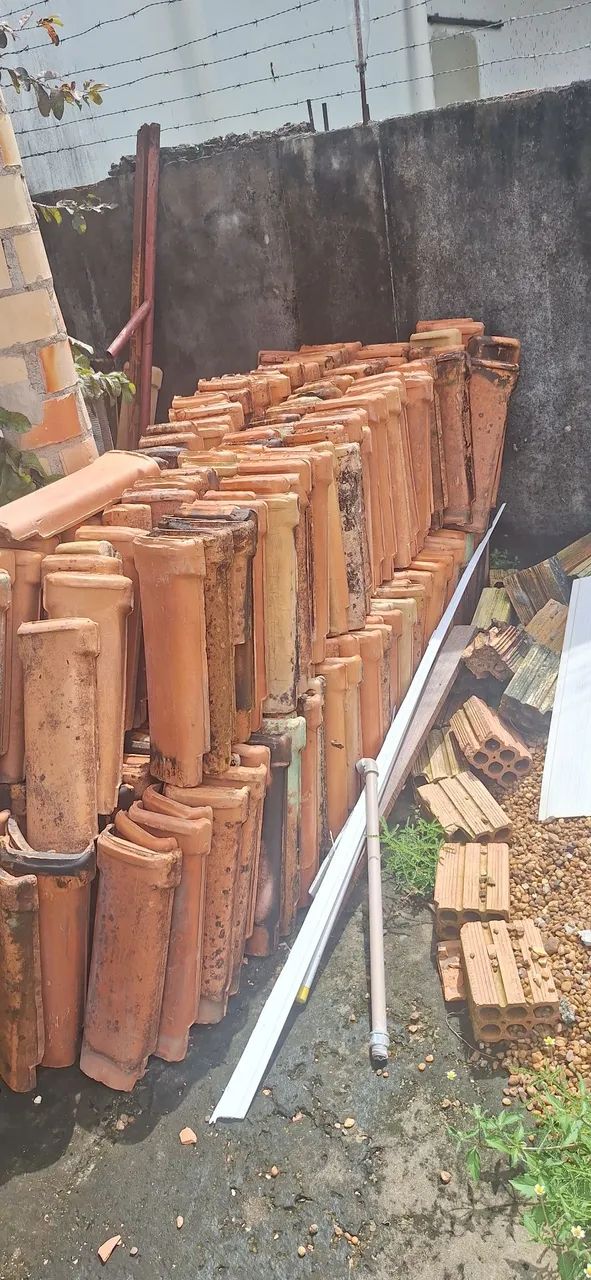 Telhas de barro a pronta entrega 