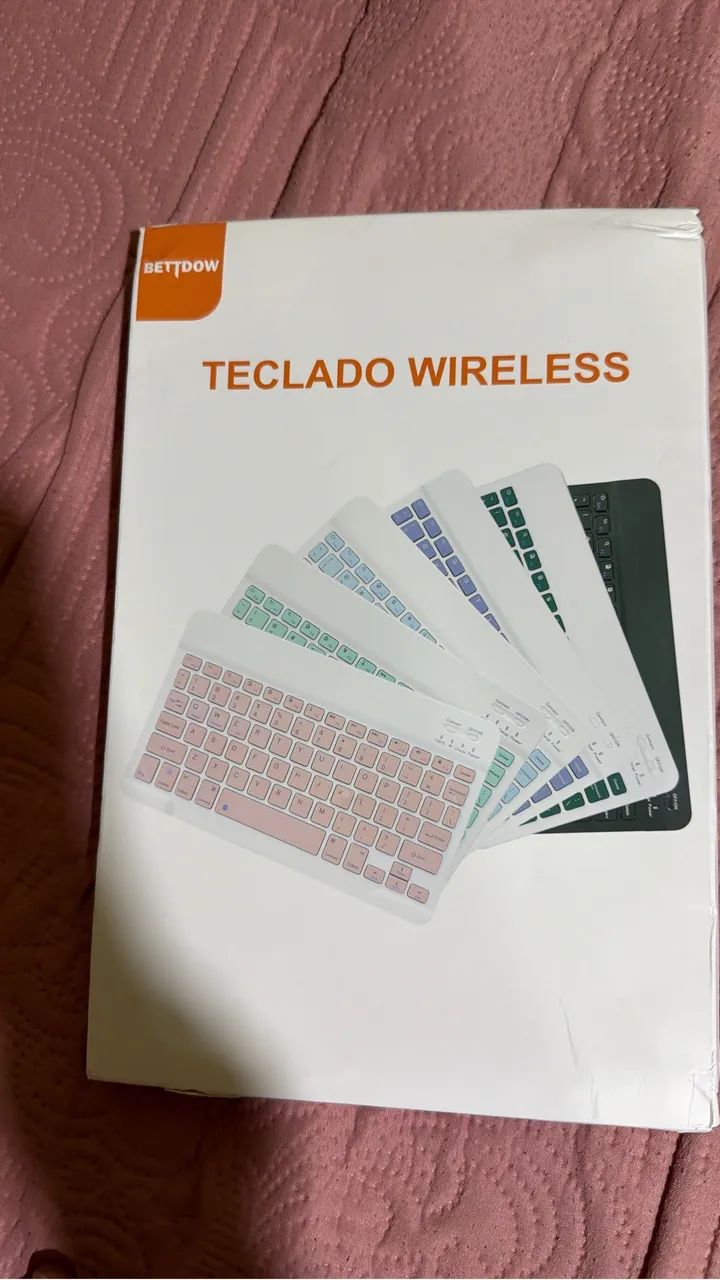 Teclado Bluetooth BETTDOW iPad, Notebook, Tablets e smartphone Keyboard  Magnetic