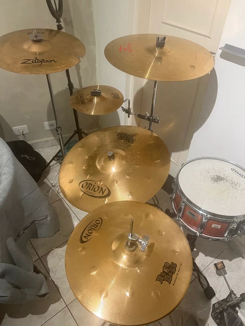 KIT PRATOS DE BATERIA - Foto 2