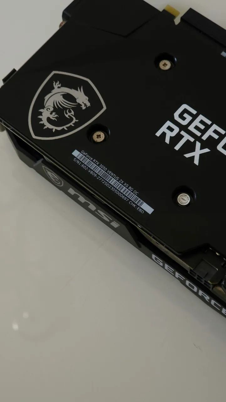MSI RTX 3050 Ventus 2x XS 8g OC (novíssima) - Foto 5