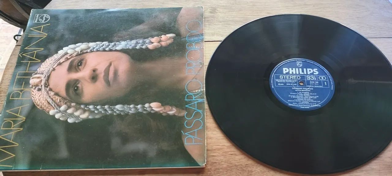 LP Maria Bethânia 1976 Pássaro Proibido  - Foto 3