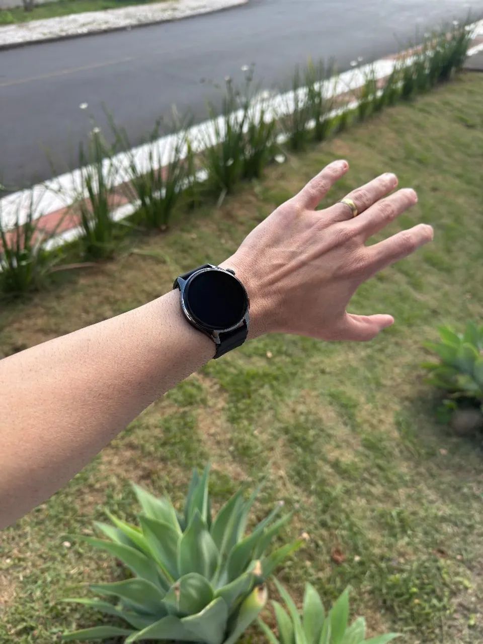 SMARTWATCH HAYLOU WATCH 4S COM GPS INTEGRADO  - Foto 4