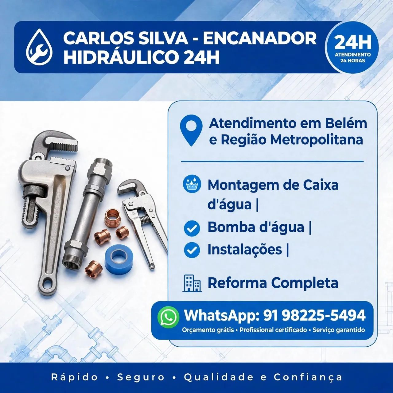 Encanador hidráulico  - Foto 4