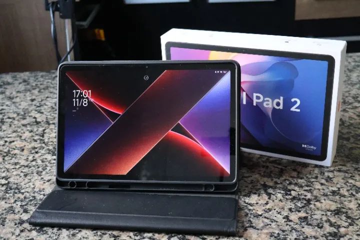 Redmi Pad 2 8/256GB c/ capa, mouse e teclado. - Foto 2