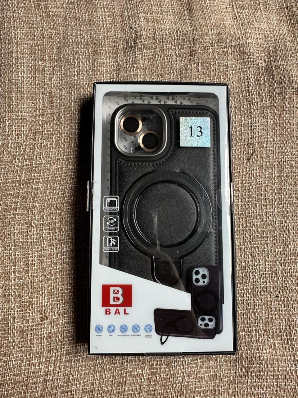 Capa de couro iPhone 13 - Foto 2