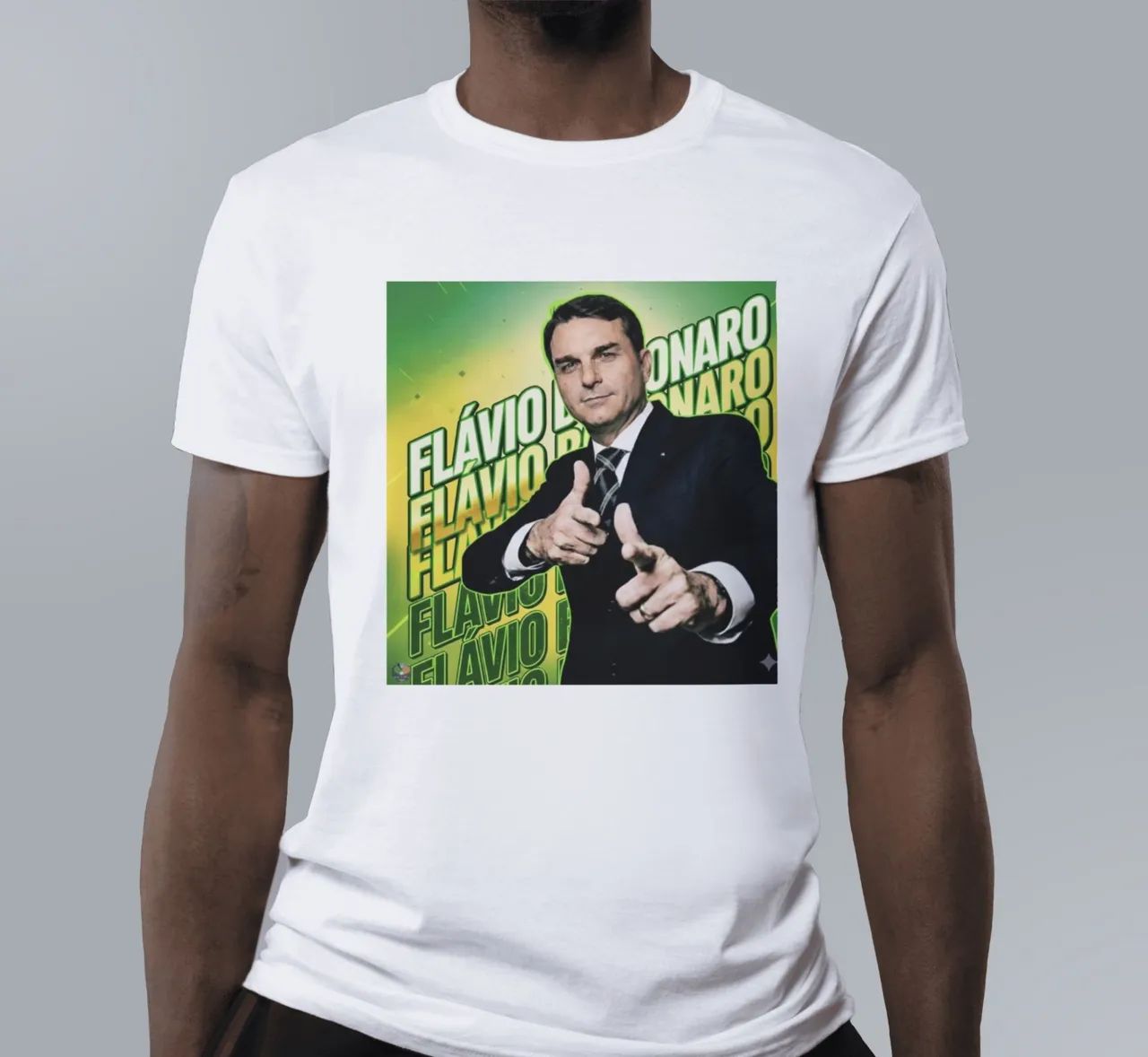 Camisas Flávio Bolsonaro personalizada  - Foto 3