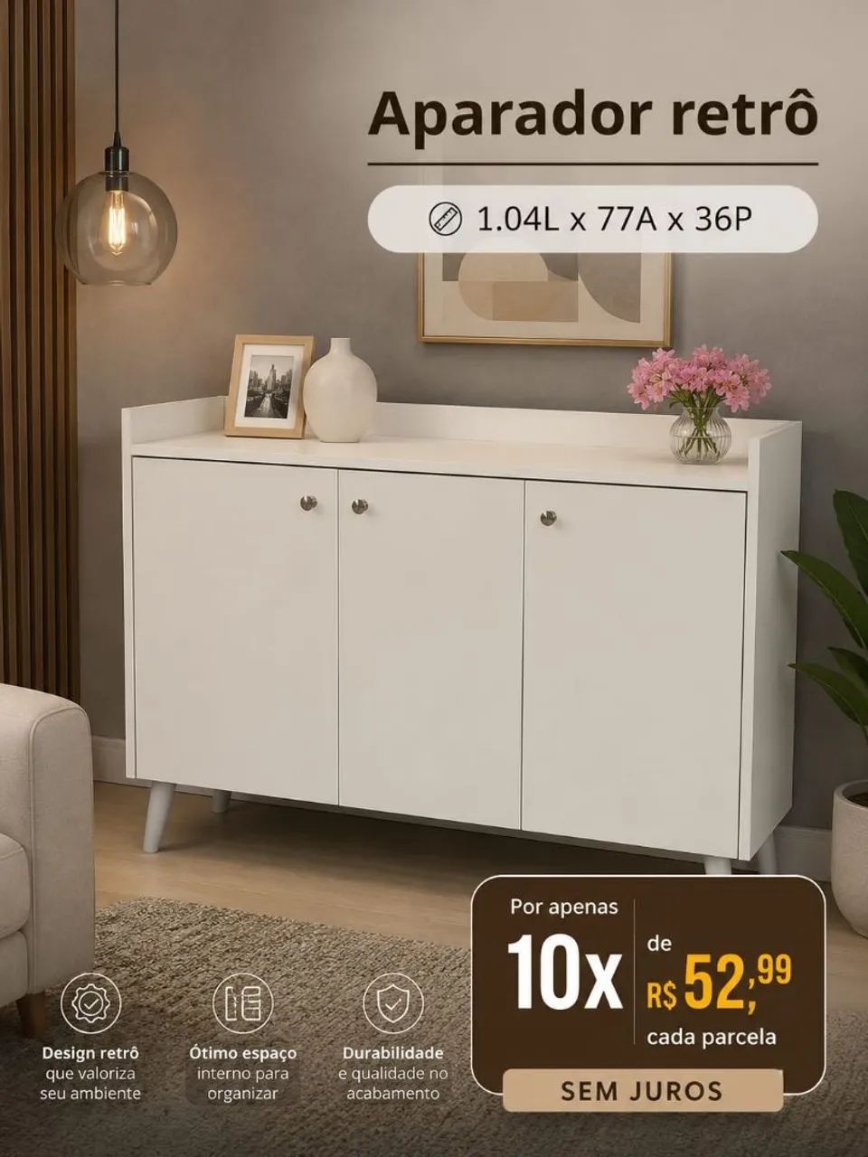 Aparador em mdf