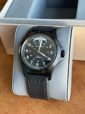 Hamilton Khaki Field King Auto 40mm H64465733 Full Set - Foto 2