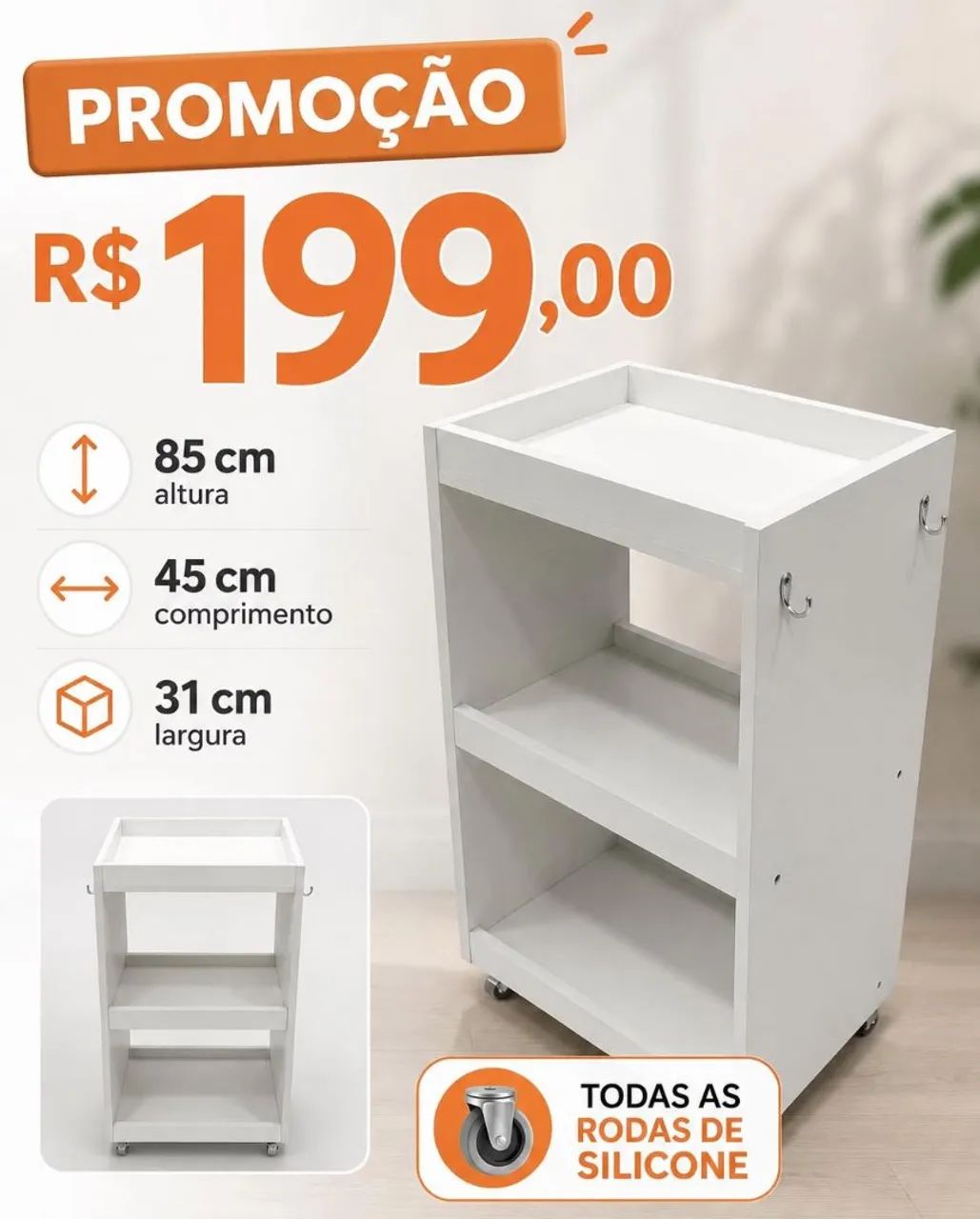 Gaveteiro mdf  - Foto 5