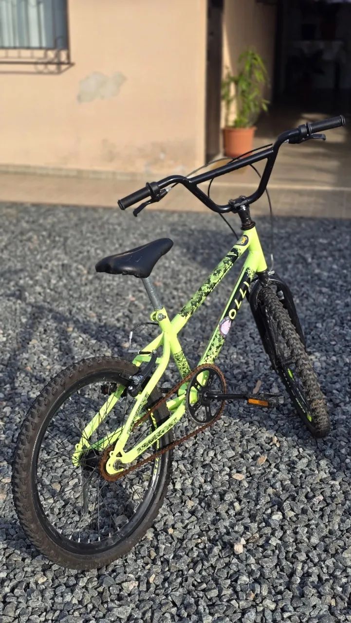 Bicicleta aro 20 Menino Verde - Foto 4