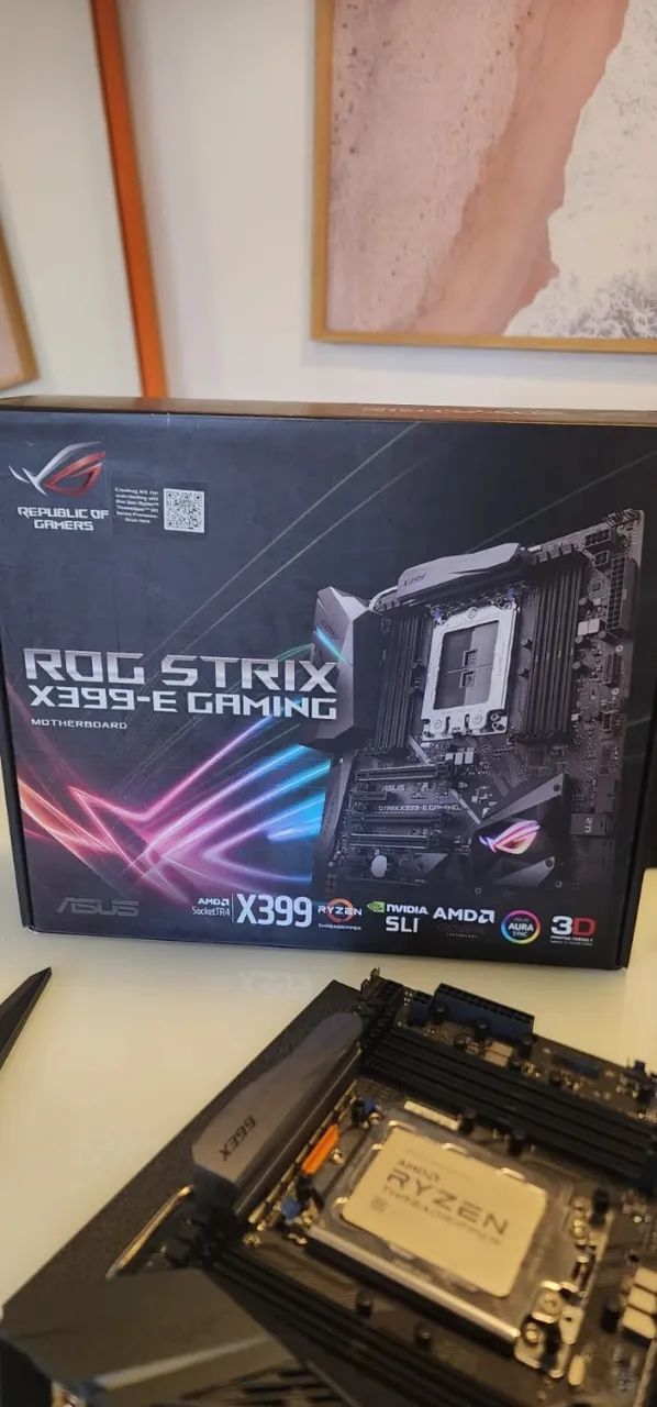 Kit Threadripper 2950x com Rog Strix X399-e Gaming - Foto 4