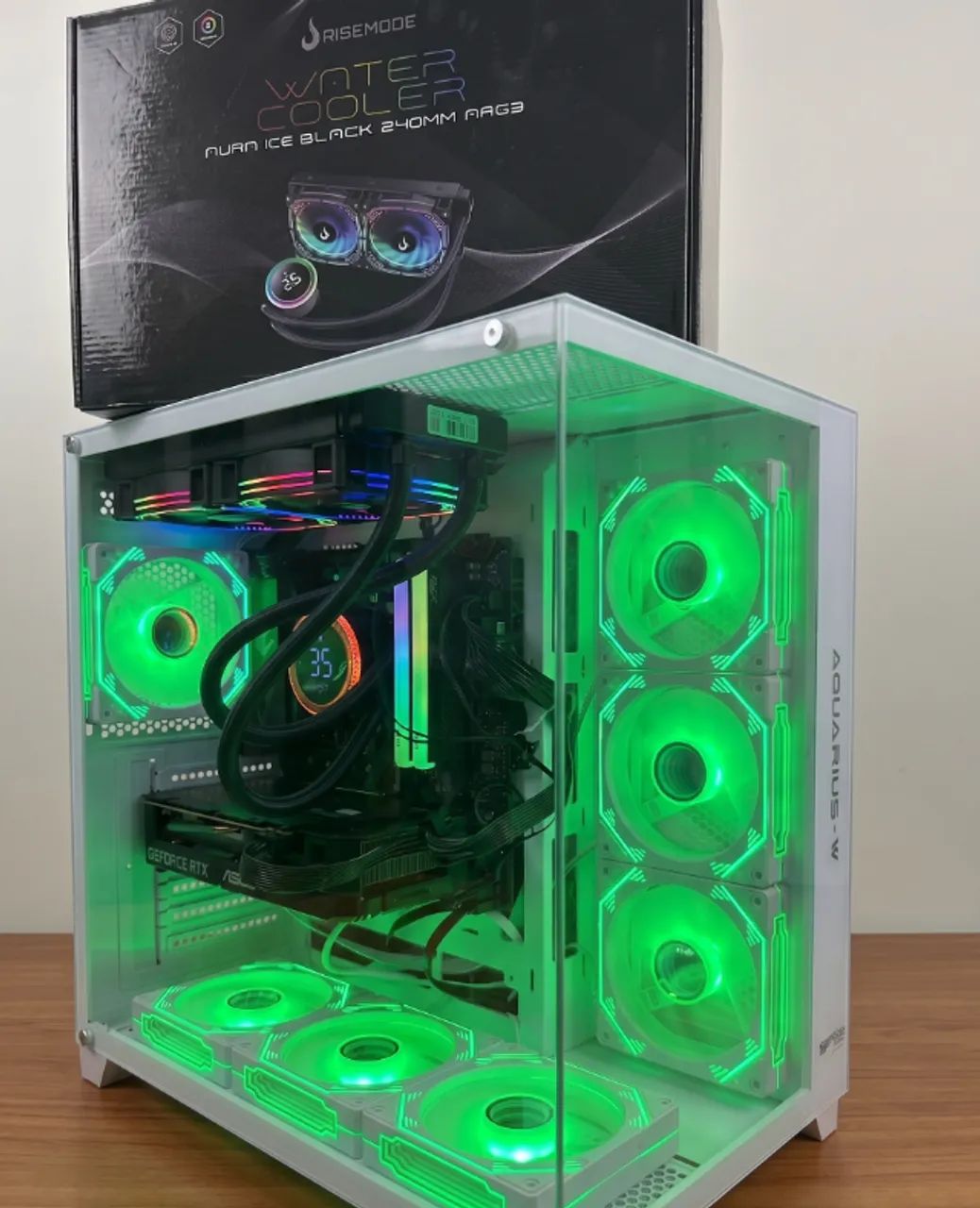 Pc Gamer Top Ryzen 5 5500X3D  + RTX 5060ti Roda tudo em 4k
