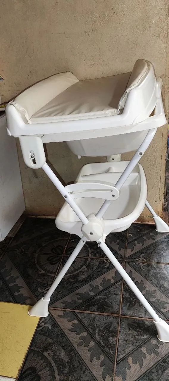 Kit suporte com trocador e banheira  - Foto 3