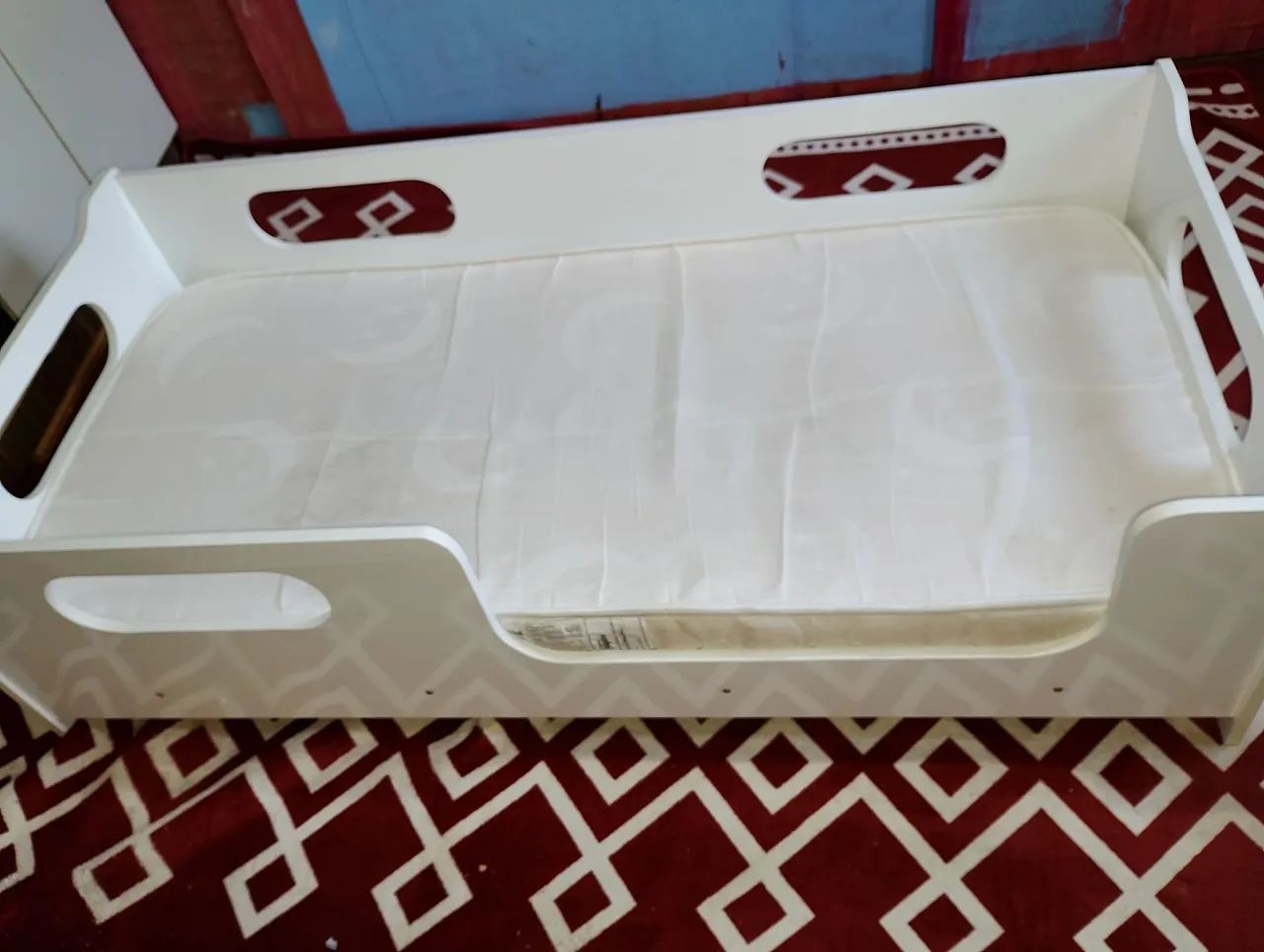 Mini cama infantil e bebê conforto  - Foto 3