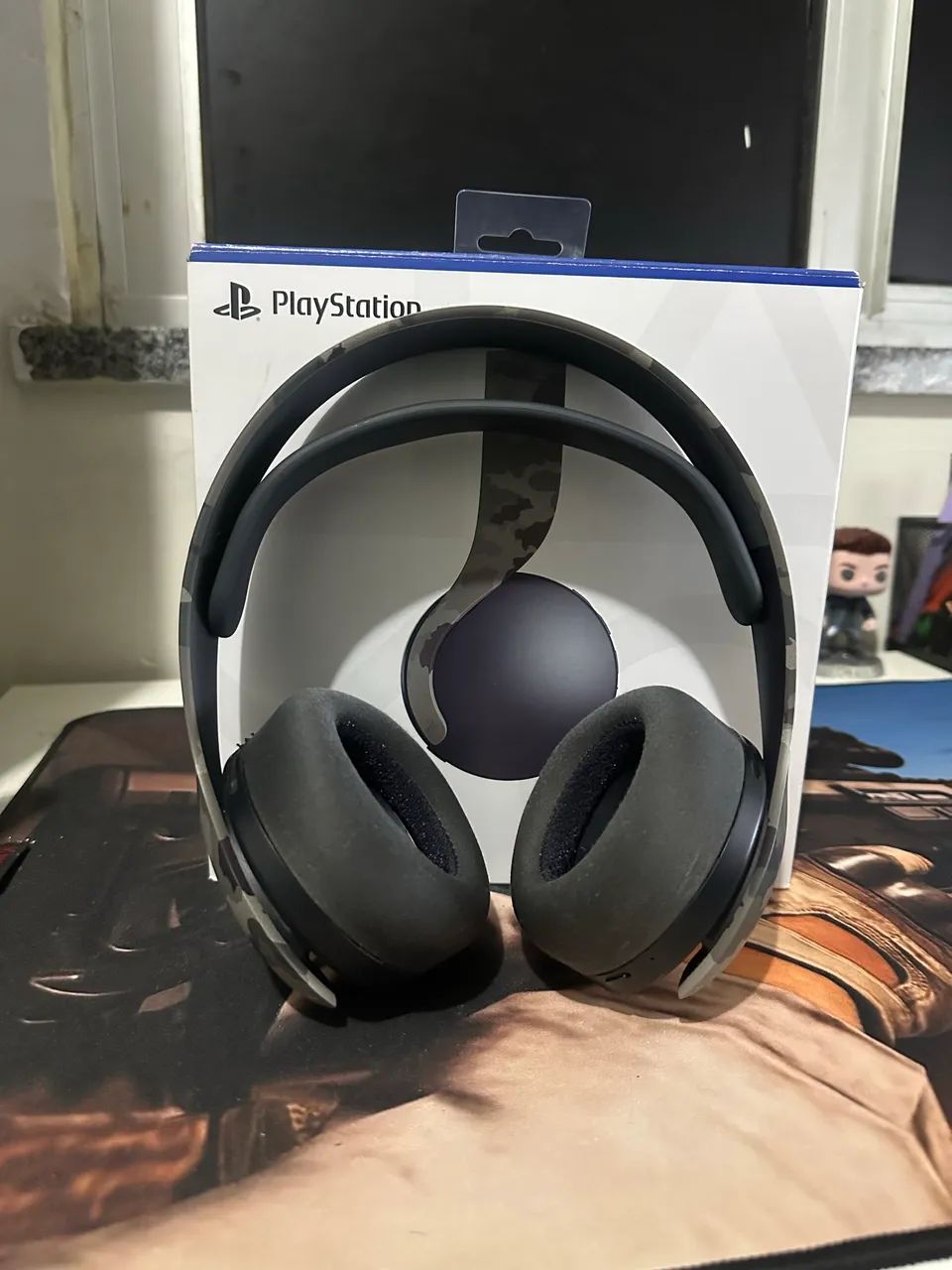 Fone de Ouvido PlayStation Pulse 3D Camuflado