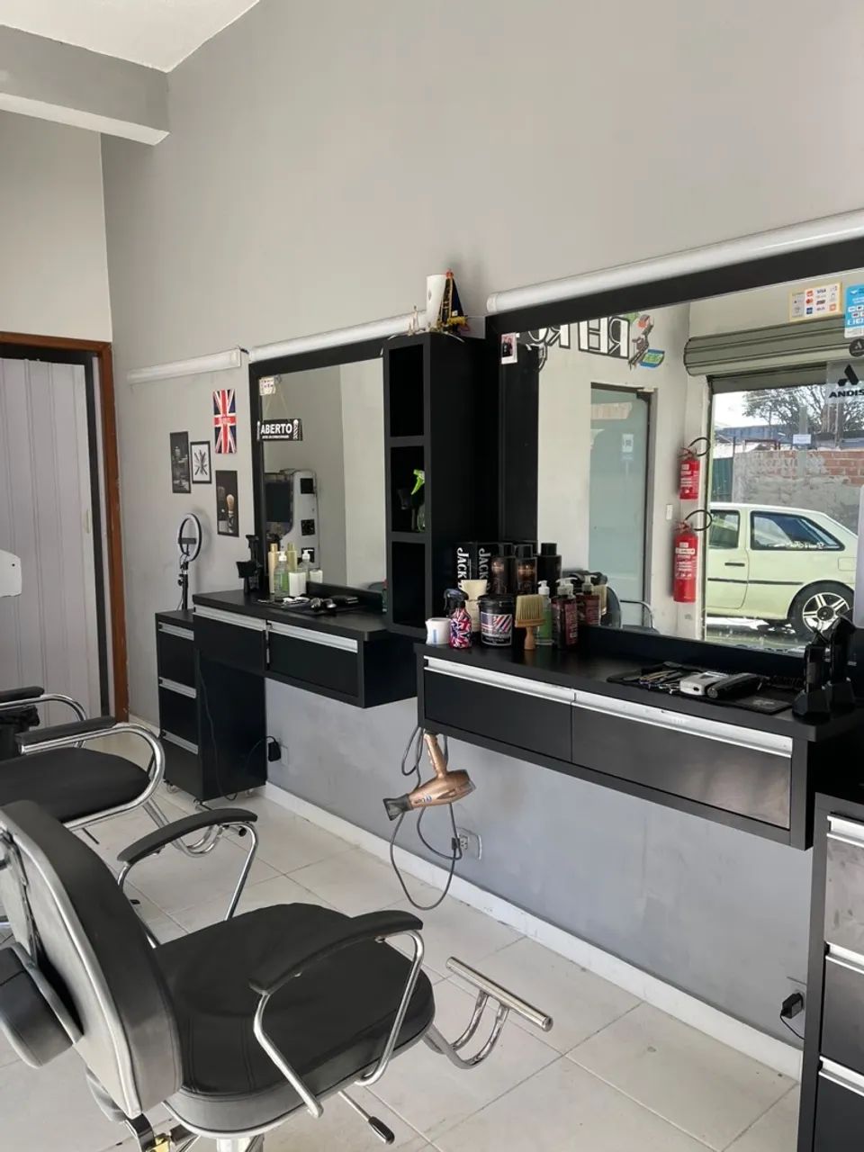 Móveis para barbearia 