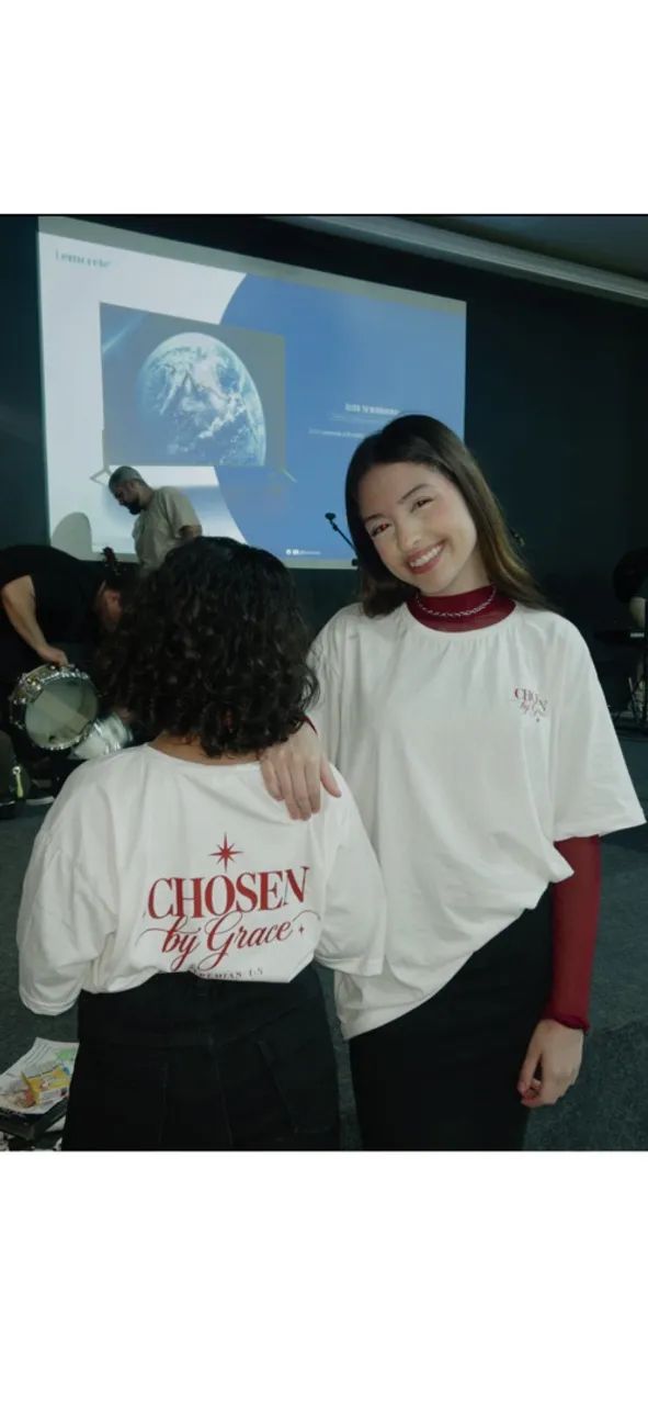 Blusa Cristã Off White