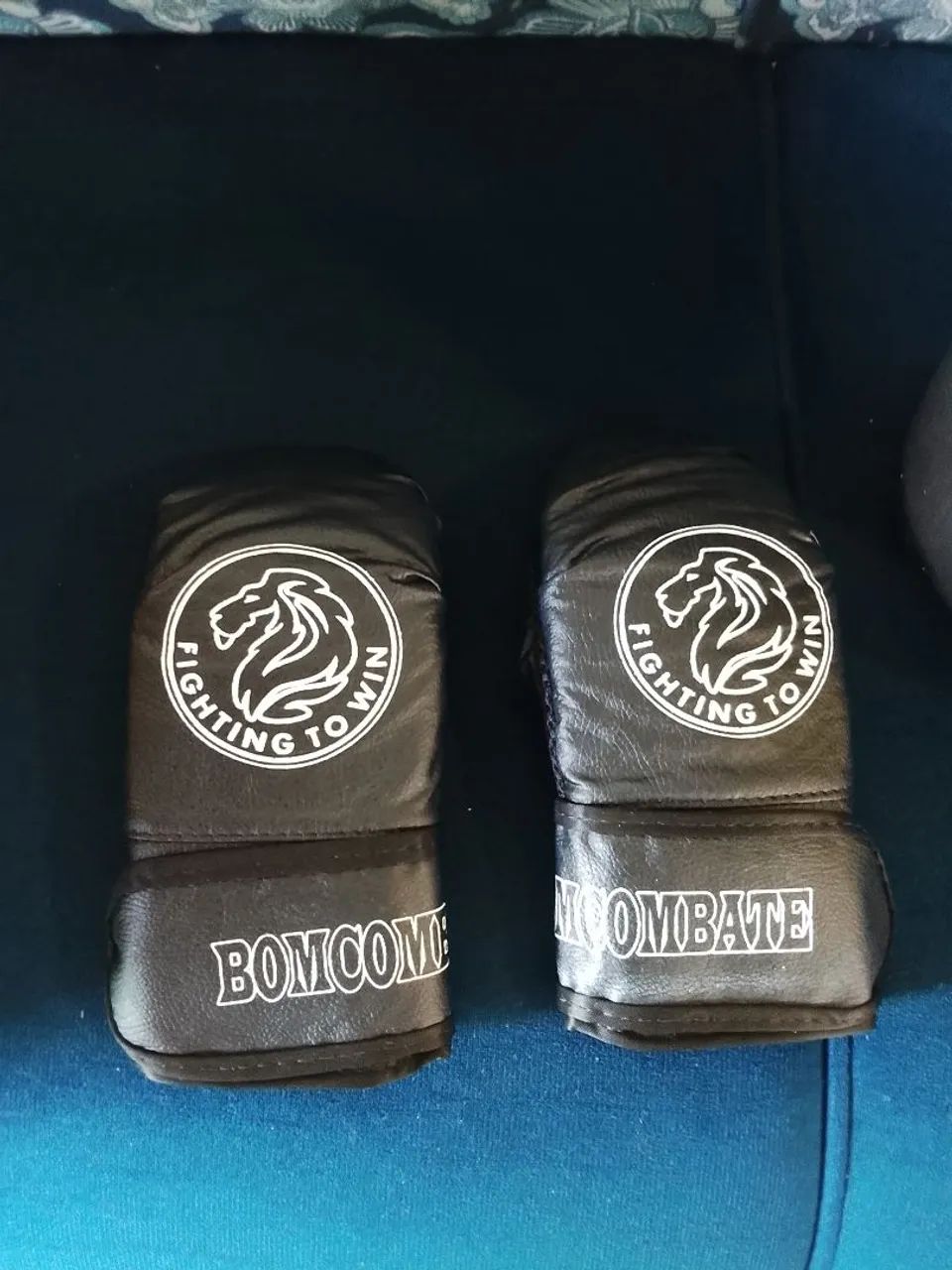Kit de Luta Infantojuvenil - Saco de Pancadas+Luvas BomCombate - Foto 5
