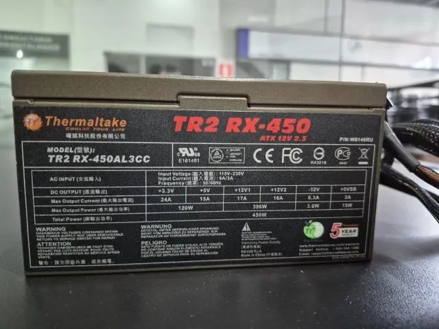 Fonte Semimodular 450w Termaltake - Foto 2