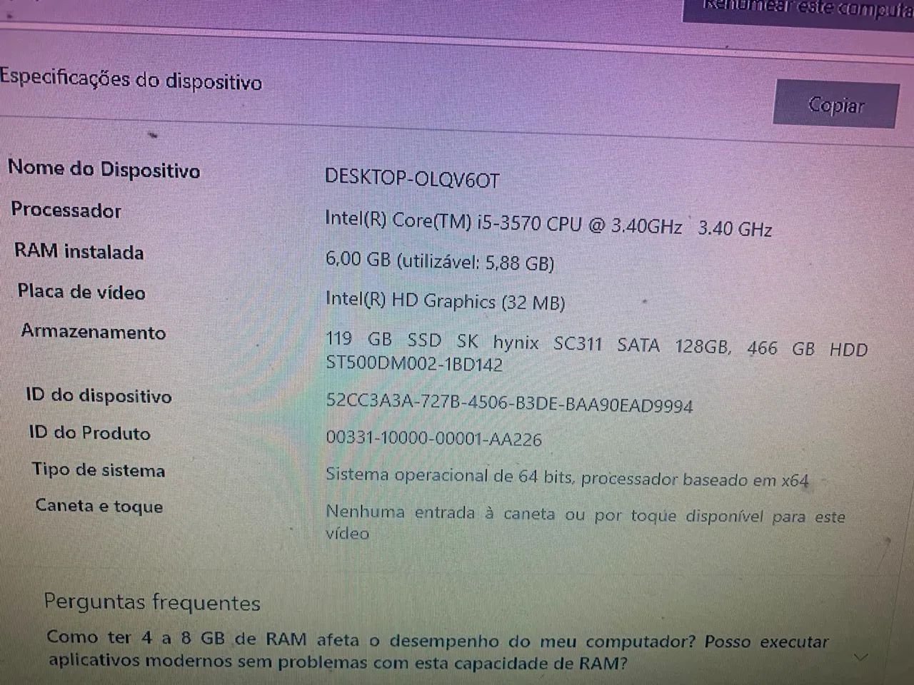 COMPUTADOR COMPLETO  - Foto 4