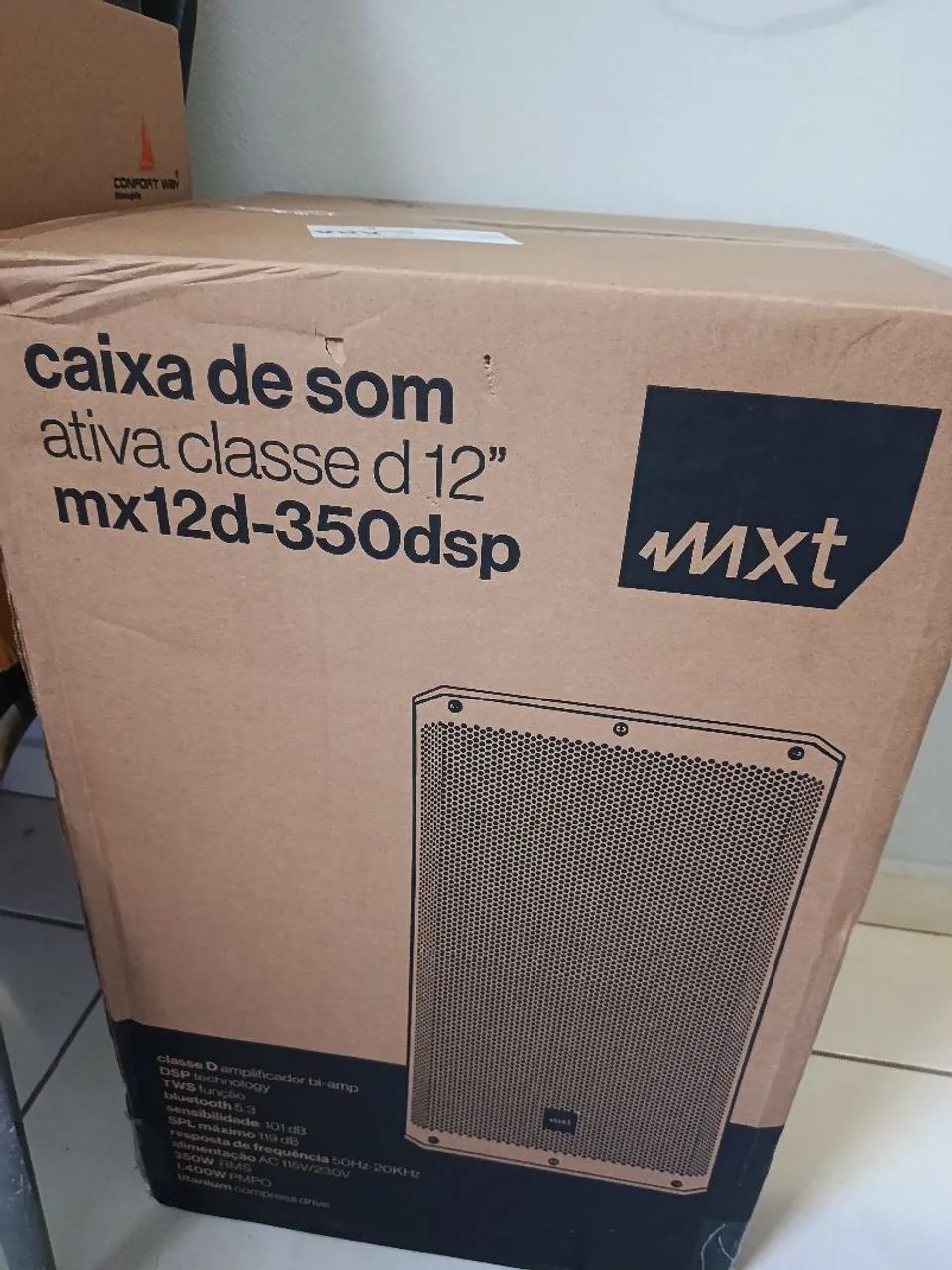 caixa de som ativa classe d 12 troco por vídeo game 