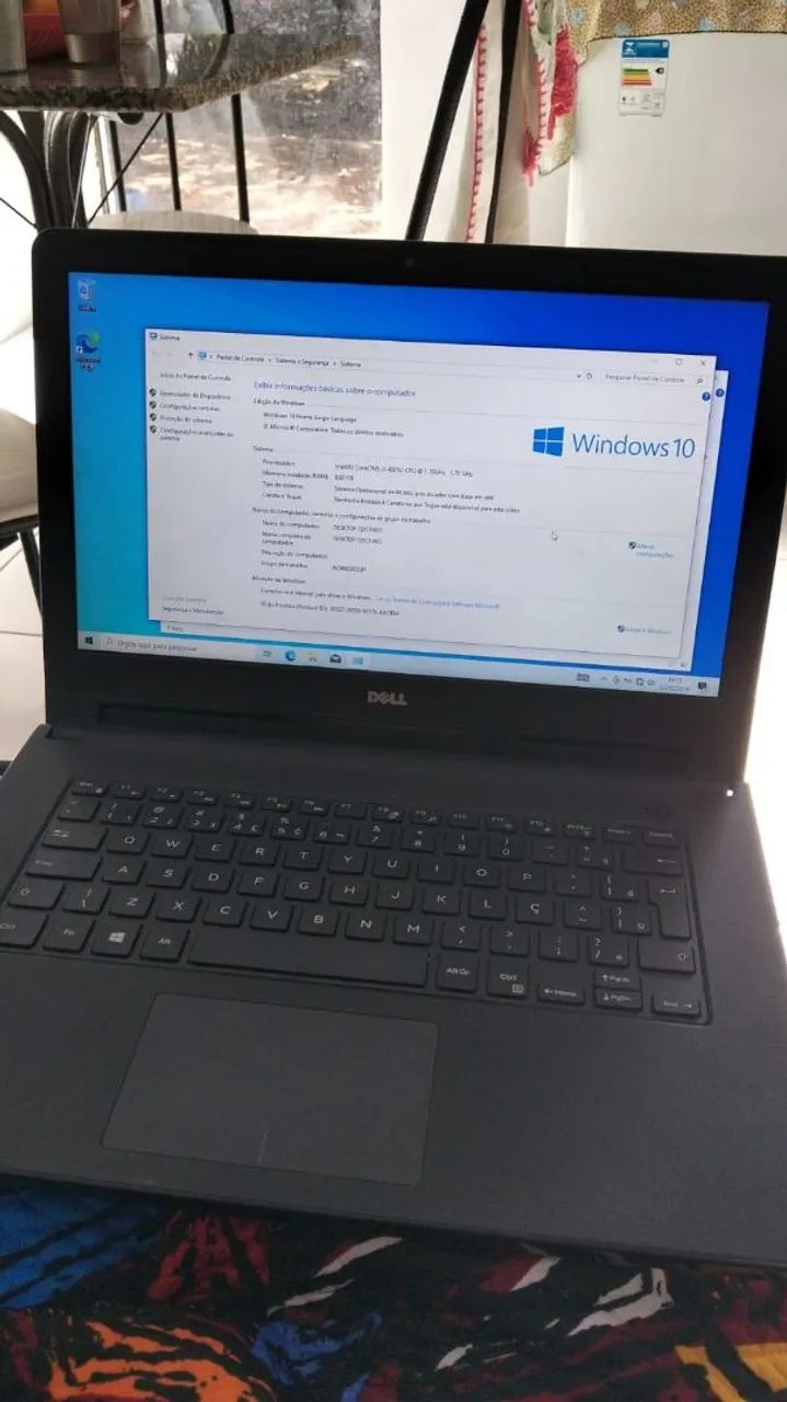 NOTEBOOK DELL I3 8GB SSD 240GB BATERIA BOA 