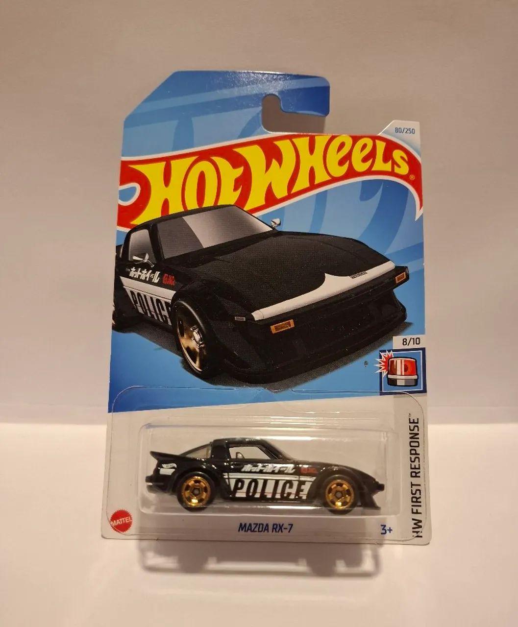 Hot wheels Mazda RX 7 Polícia 