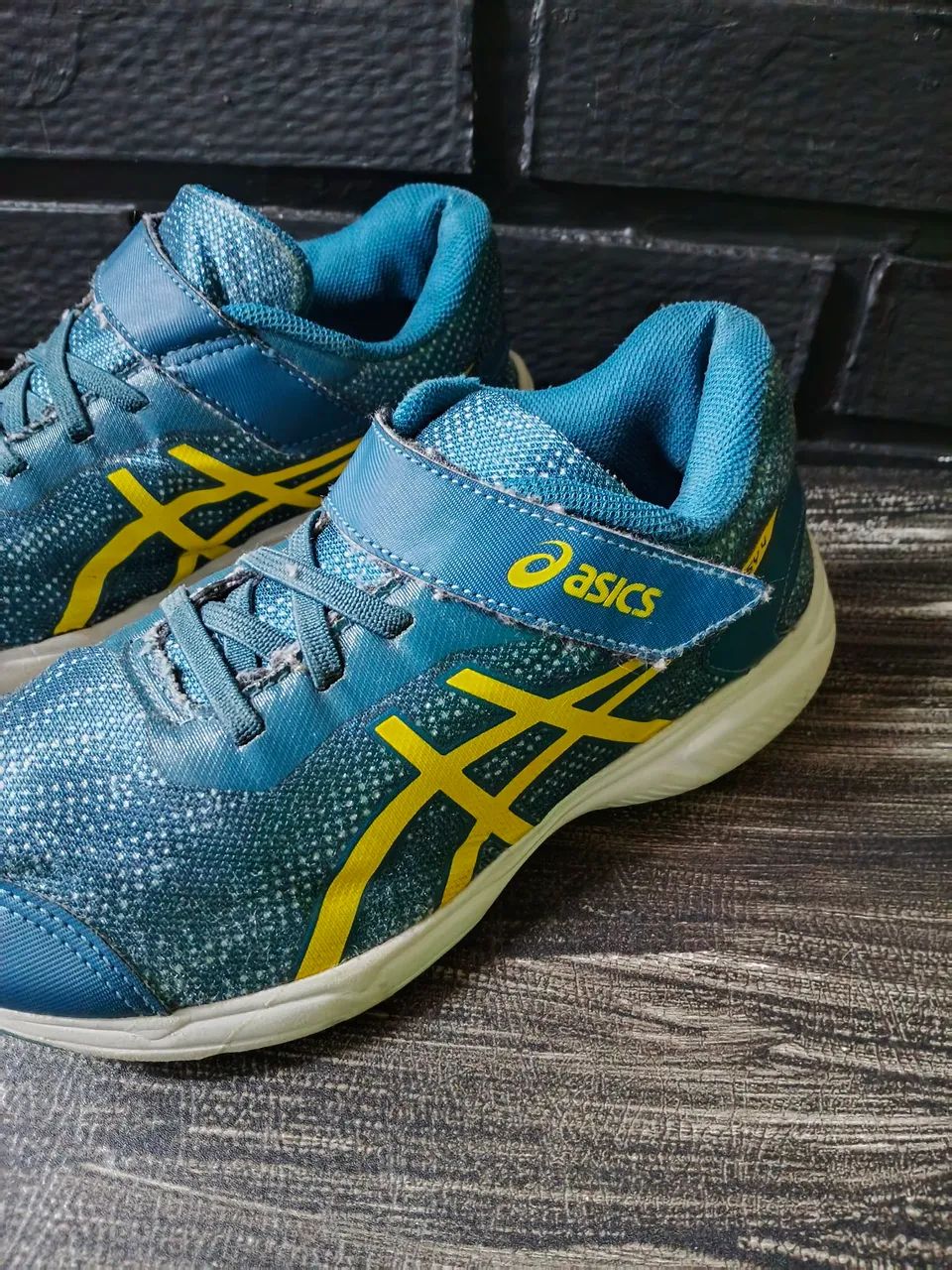Asics infantil n31 usado. - Foto 3