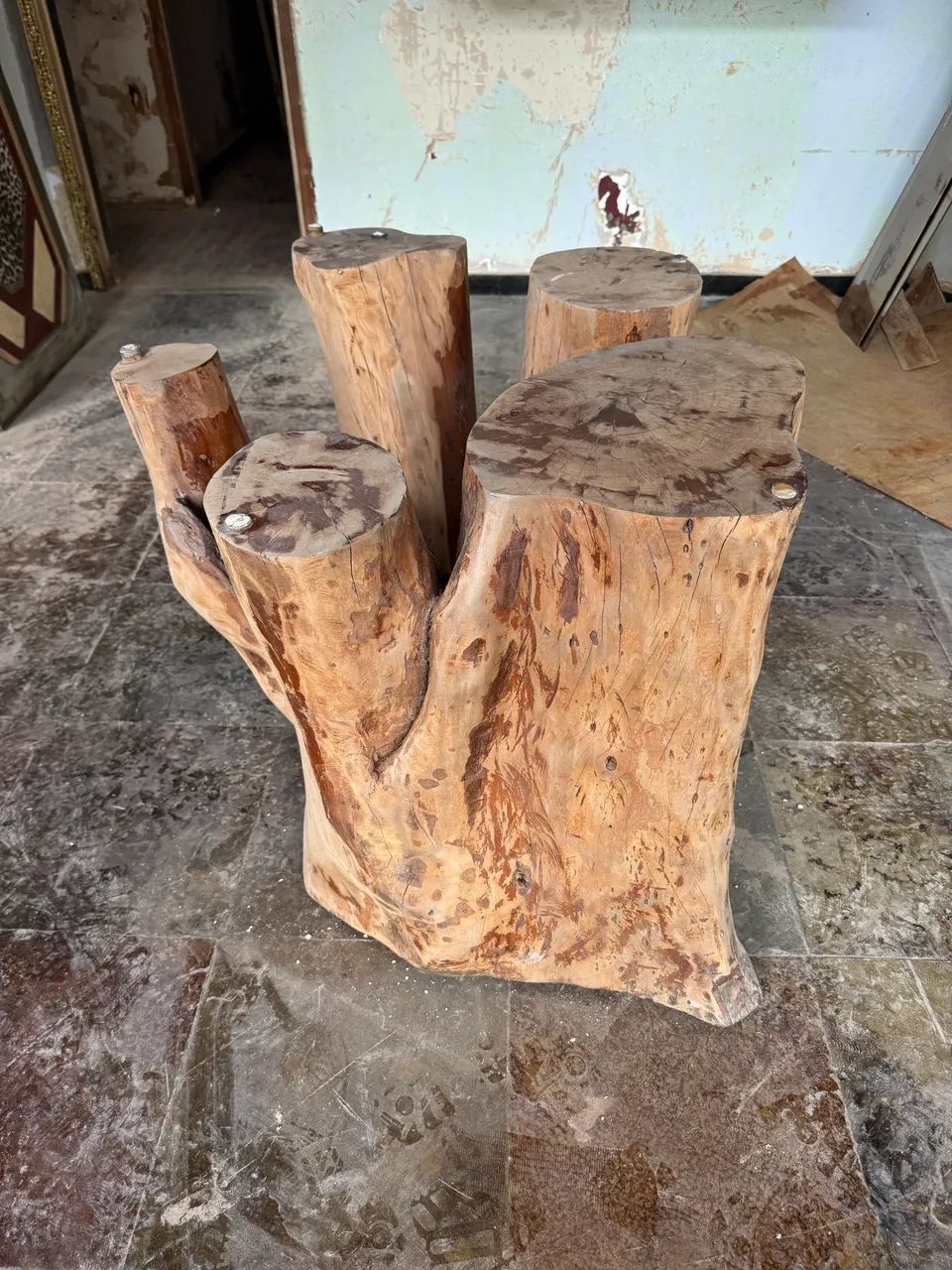 Base para Mesa em Madeira Maciça - Peça Rústica Exclusiva - Foto 3