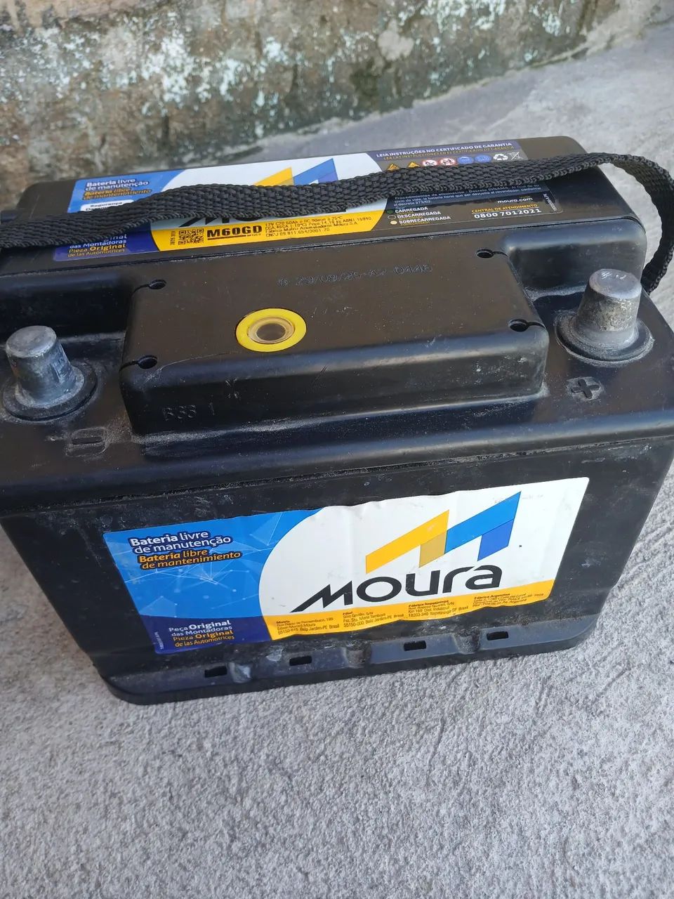 Bateria moura 60Ah