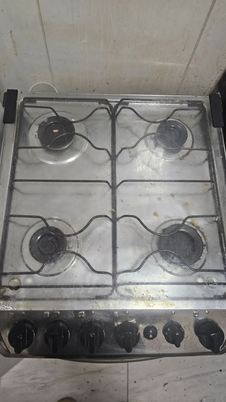 Fog ão 4 bocas cinza fastcook - Foto 2