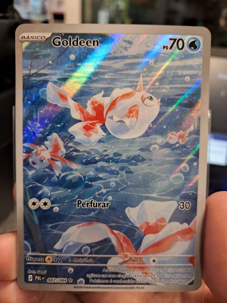 Card Pokémon Goldeen