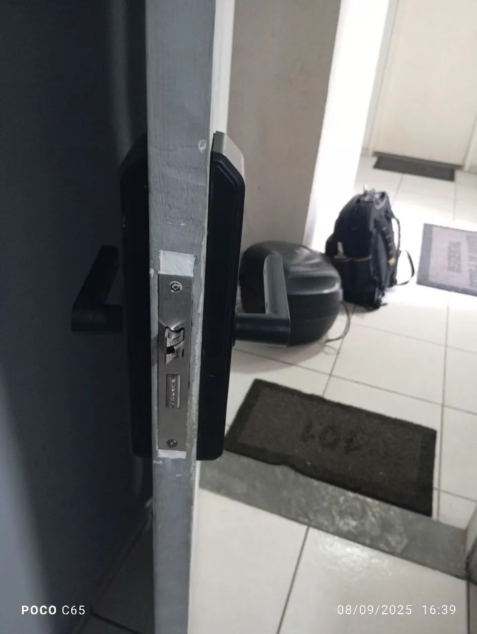 Instalação de fechadura eletrônica  - Foto 5
