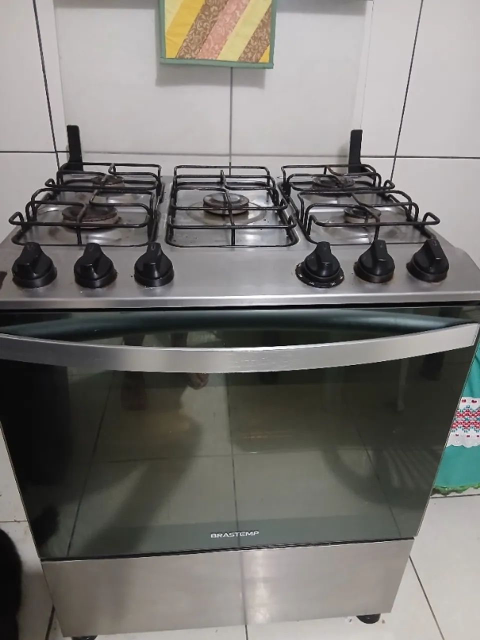Fogão Brastemp cinco bocas - Foto 3