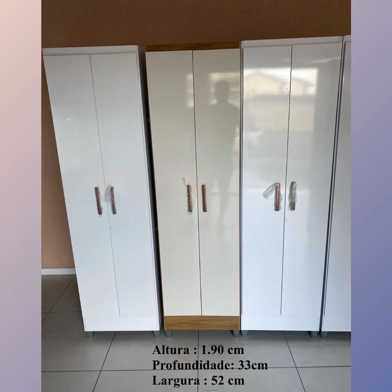 Armário multiuso com prateleiras - entregamos 