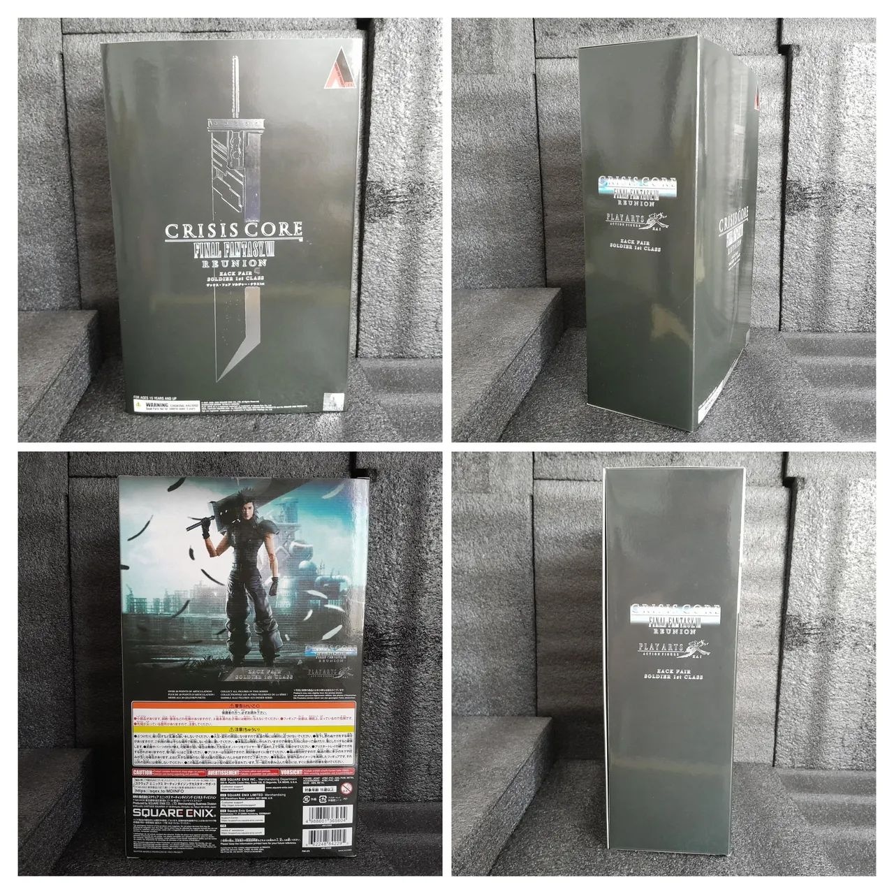 Play Arts Kai Zack Fair Final Fantasy VII Crisis Core Reunion