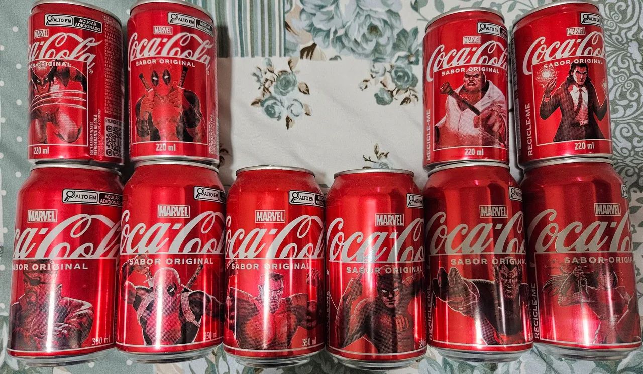 Marvel - Latas Coca Cola - Foto 3