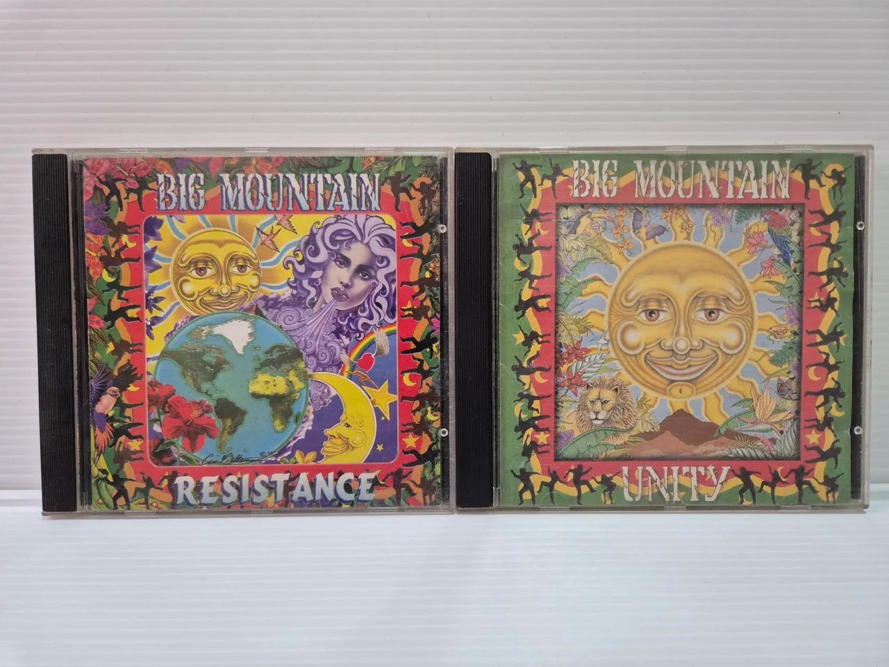 2 CDs Big Mountain - Resistance e Unity (Originais)