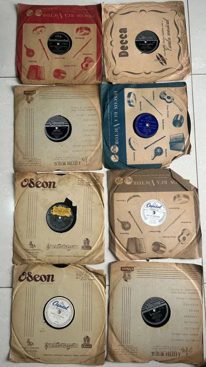 Lote de discos 78rpm - 62 peças - Foto 5