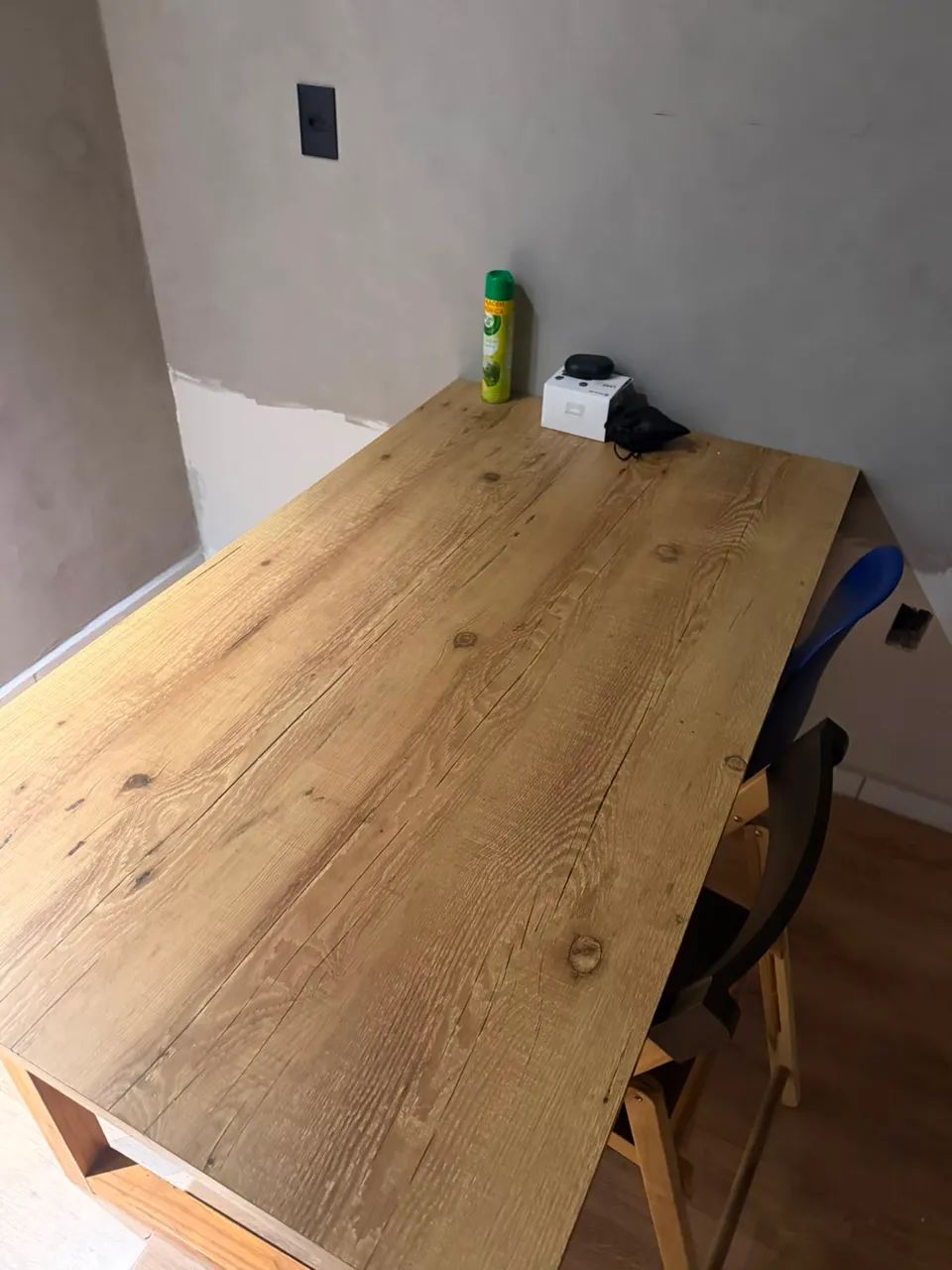 MESA DE MADEIRA PRA ESCRITÓRIO  - Foto 2