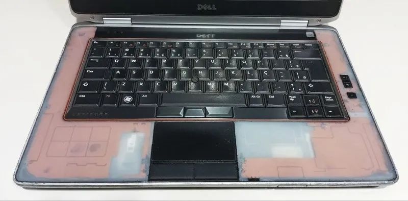 Notebook Dell Core i5 2 gr- SSD120GB  em Alumínio com partes translúcidas - Foto 4